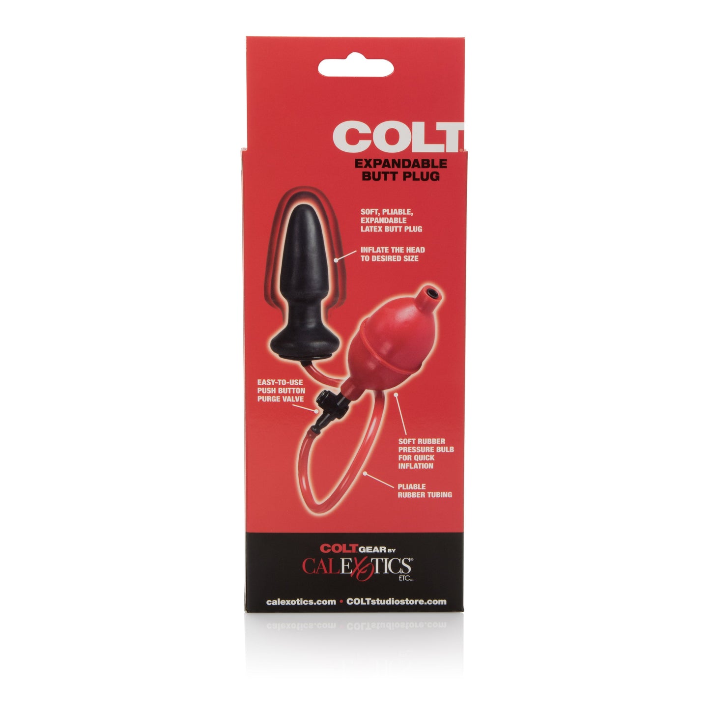 Colt Expandable Butt Plug – Adjustable Inflatable Anal Toy > Anal Range > Tunnel and Stretchers - Tophatter Daily Deals