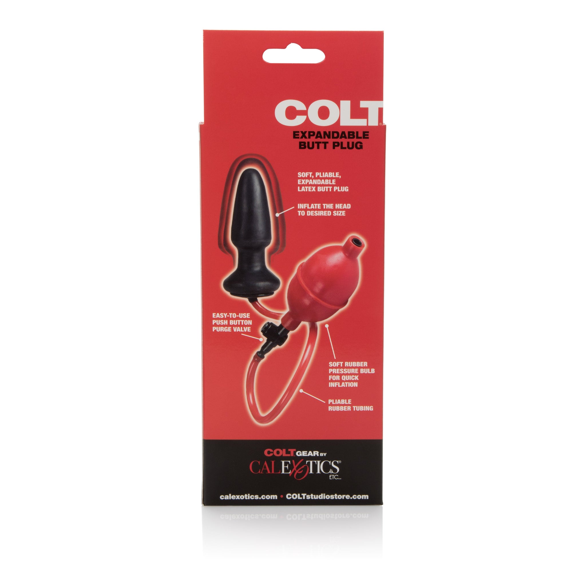 Colt Expandable Butt Plug – Adjustable Inflatable Anal Toy > Anal Range > Tunnel and Stretchers - Tophatter Daily Deals