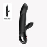 Bi Stronic Arc (Black) – Waterproof Rechargeable 8.78 Inch Vibrator > Vibrators > Ladies > Rabbit - Tophatter Daily Deals