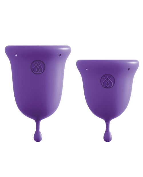 Jimmyjane Intimate Care Menstrual Cups - Purple Bath & Body - Tophatter Daily Deals