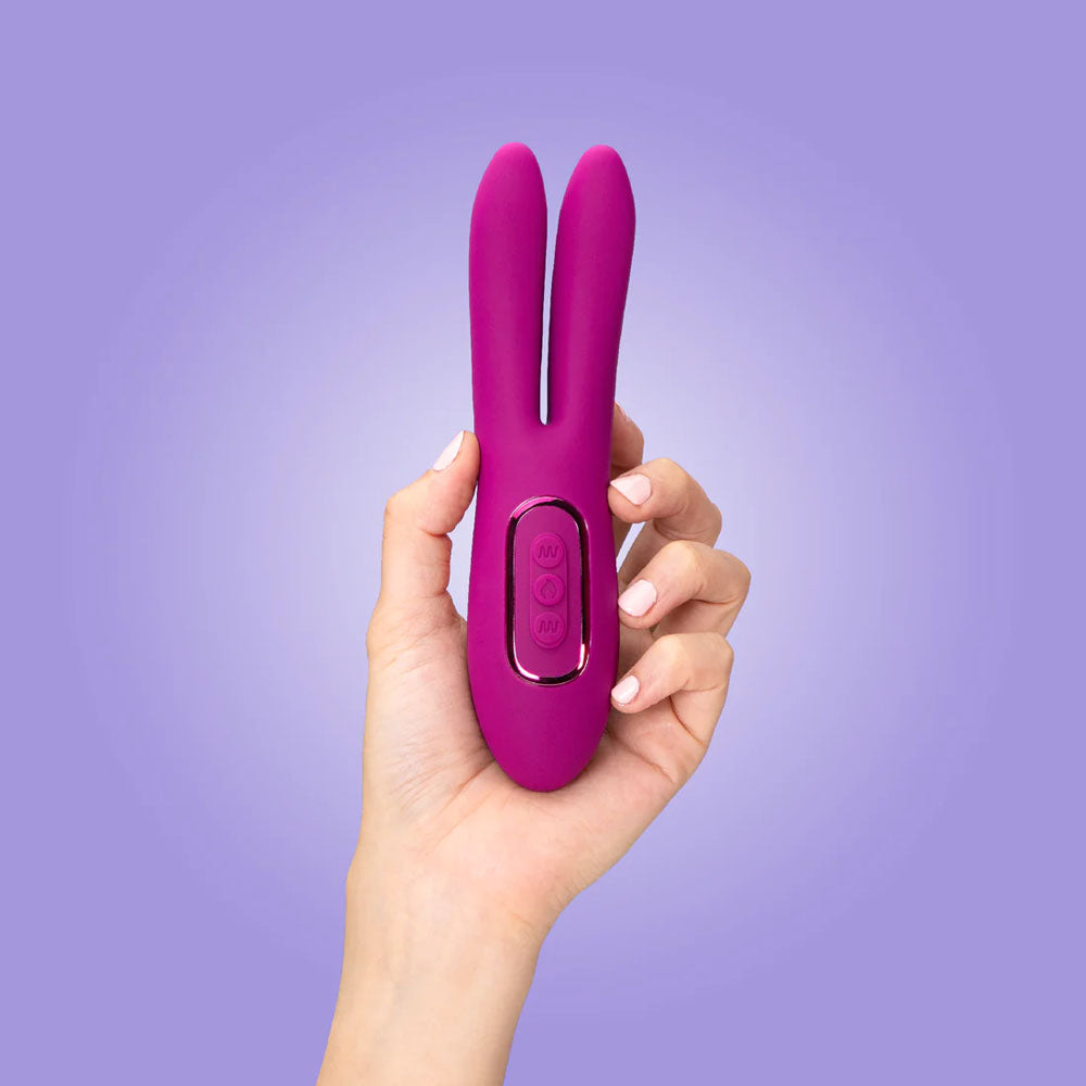 JimmyJane Solis Ascend 2 PRO Purple 16 cm Dual Tip Stimulator > Vibrators > Ladies > Clitoral Vibrators and Stimulators - Tophatter Daily Deals