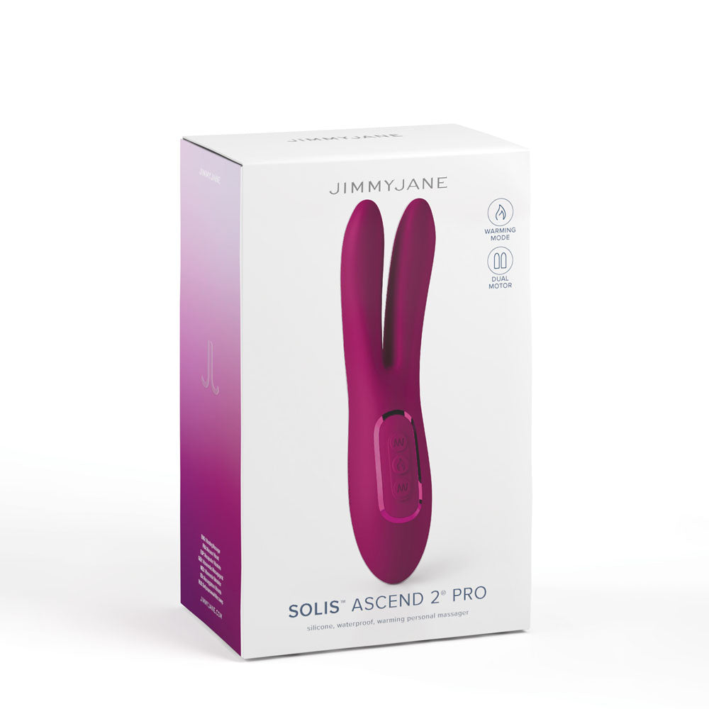 JimmyJane Solis Ascend 2 PRO Purple 16 cm Dual Tip Stimulator > Vibrators > Ladies > Clitoral Vibrators and Stimulators - Tophatter Daily Deals