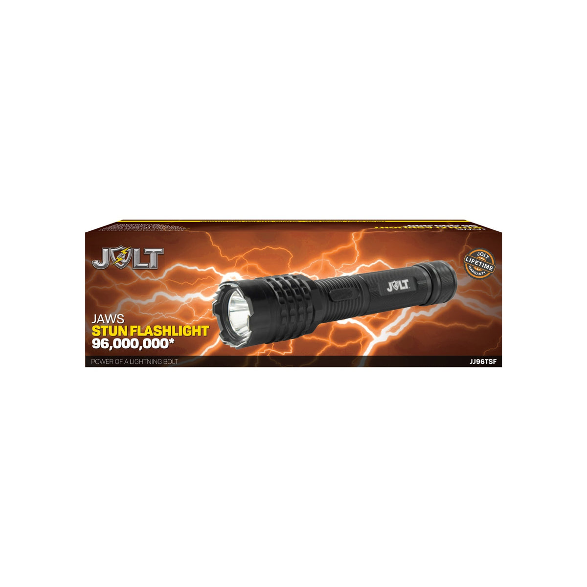 Jaws Tactical 96,000,000* Stun Flashlight Stun Flashlight - Tophatter Daily Deals
