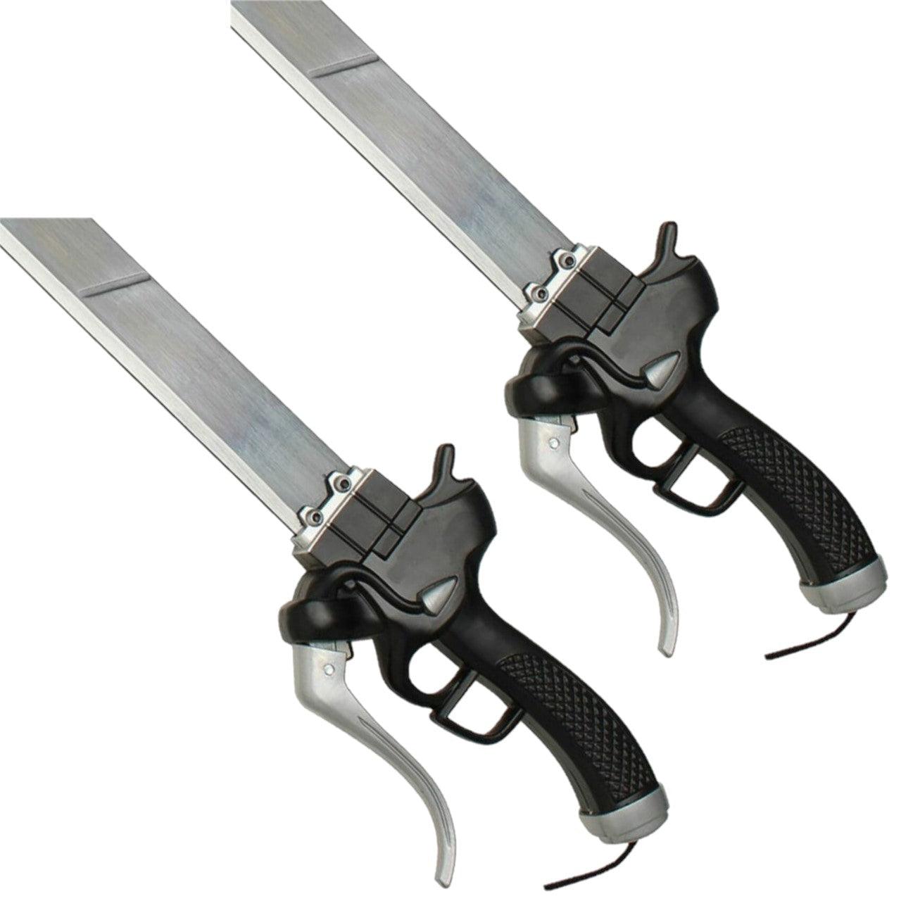 Attack on Titan Special Operations Dual Sword Set Swords - Tophatter Daily Deals