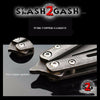Stonewash Butterfly Knife TRAINER Balisong w/ Zen Pins + Spring Latch Knife-Balisong - Tophatter Daily Deals