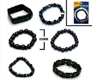 HEMATITE MAGNETIC BRACELET - Tophatter Daily Deals