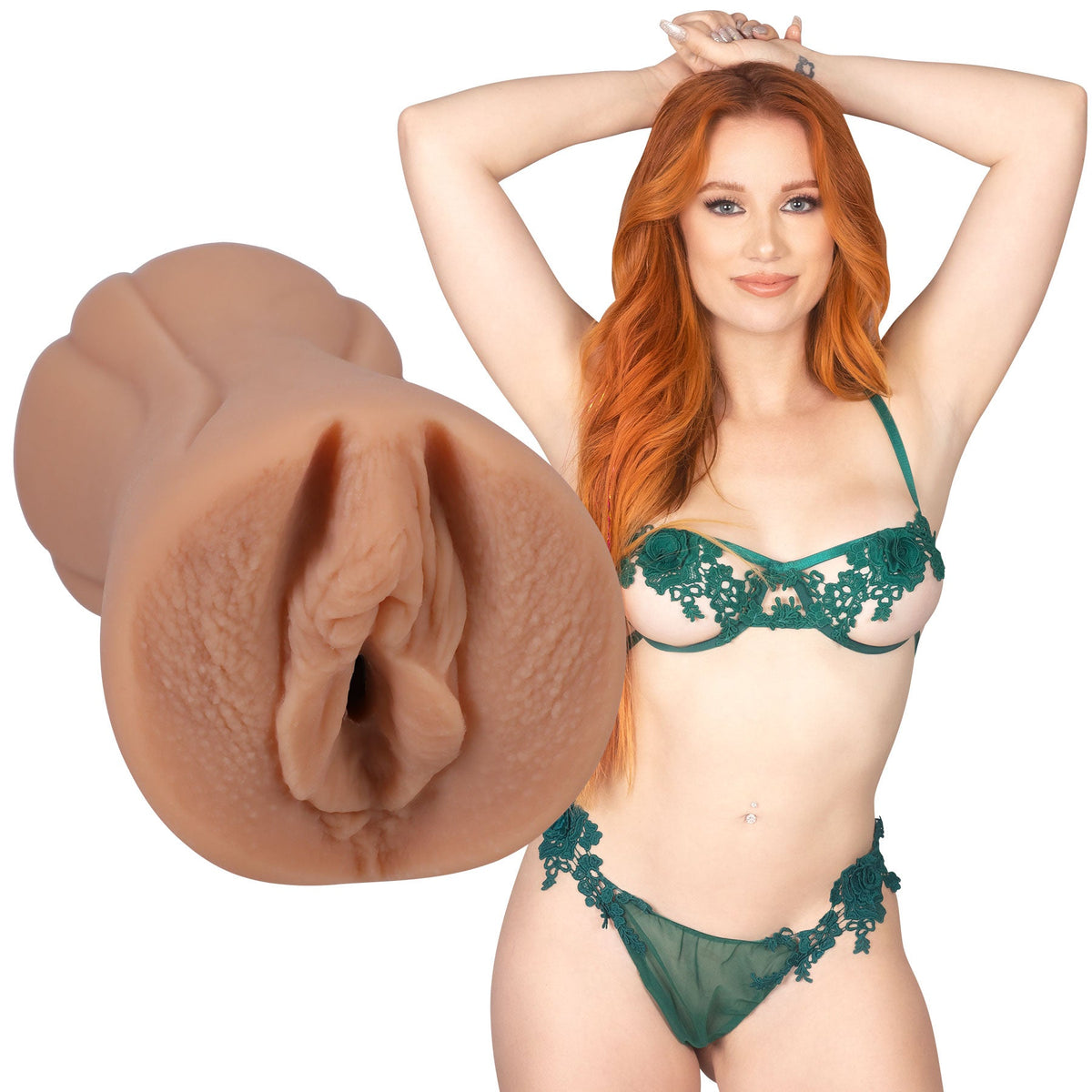 Signature Strokers Madison Morgan (ULTRASKYN) – Lifelike Pocket Pussy Stroker > Sex Toys For Men > Masturbators > Pornstar - Tophatter Daily Deals