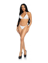 Leg Avenue Tempest Bikini Set (White) – One Size > Clothes > Womens > Swimwear - Tophatter Daily Deals