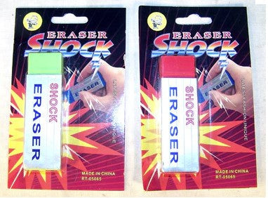SHOCKING ERASER - SHOCK JOKE - Tophatter Daily Deals
