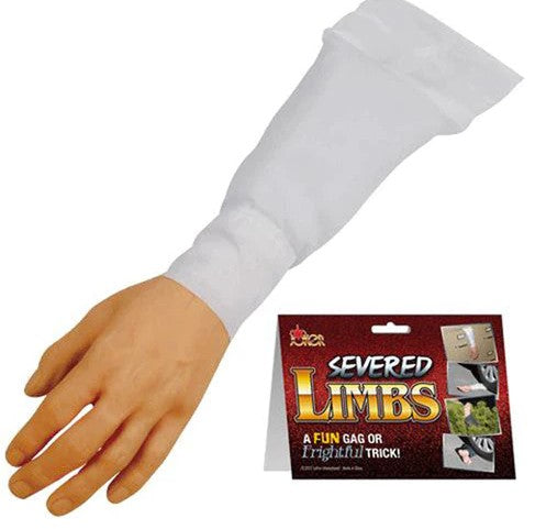 REALISTIC FAKE SURPRISING ARM WITH WHITE SLEEVE - Tophatter Daily Deals