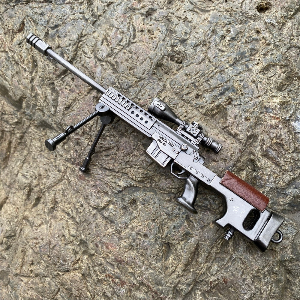 JNG-90 Miniature Metal Sniper Rifle 6.5CM/6.49" - Tophatter Daily Deals