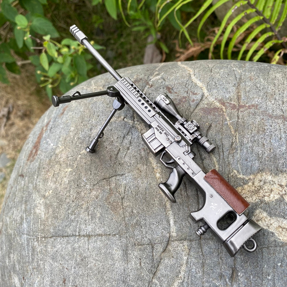 JNG-90 Miniature Metal Sniper Rifle 6.5CM/6.49" - Tophatter Daily Deals