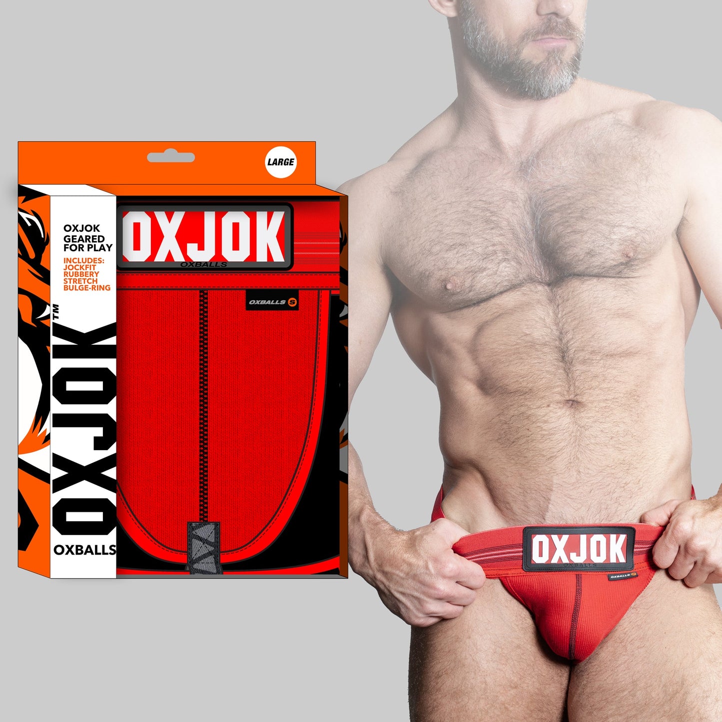 Oxballs Slingjock Upthrust Slider-Strap Jock (Black Iron) – Comfortable Men's Jockstrap > Clothes > Jockstraps - Tophatter Daily Deals