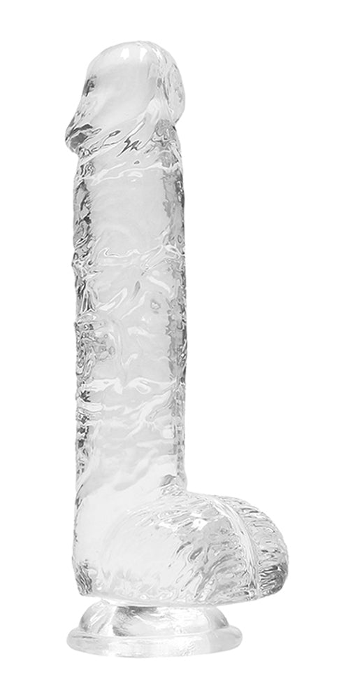 RealRock 6 Inch Transparent Crystal Clear Dildo – Realistic Body-Safe Dildo > Dildos > Realistic Dildos - Tophatter Daily Deals