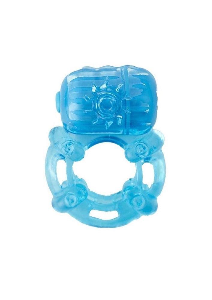 Macho Pulsating Silicone Cock Ring with Seven Vibration Modes > Cock Ring > Vibrating - Tophatter Daily Deals