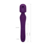 JOS Kisom 2 In 1 Wand Stimulator with 10 Vibration Modes > Sex Toys > Massage Wands - Tophatter Daily Deals