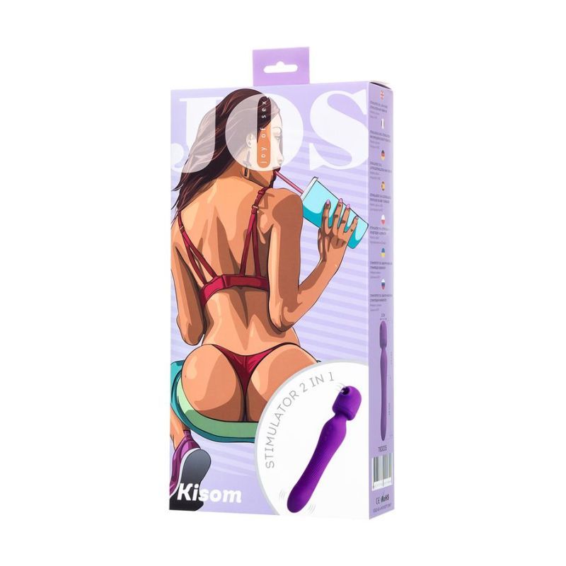 JOS Kisom 2 In 1 Wand Stimulator with 10 Vibration Modes > Sex Toys > Massage Wands - Tophatter Daily Deals
