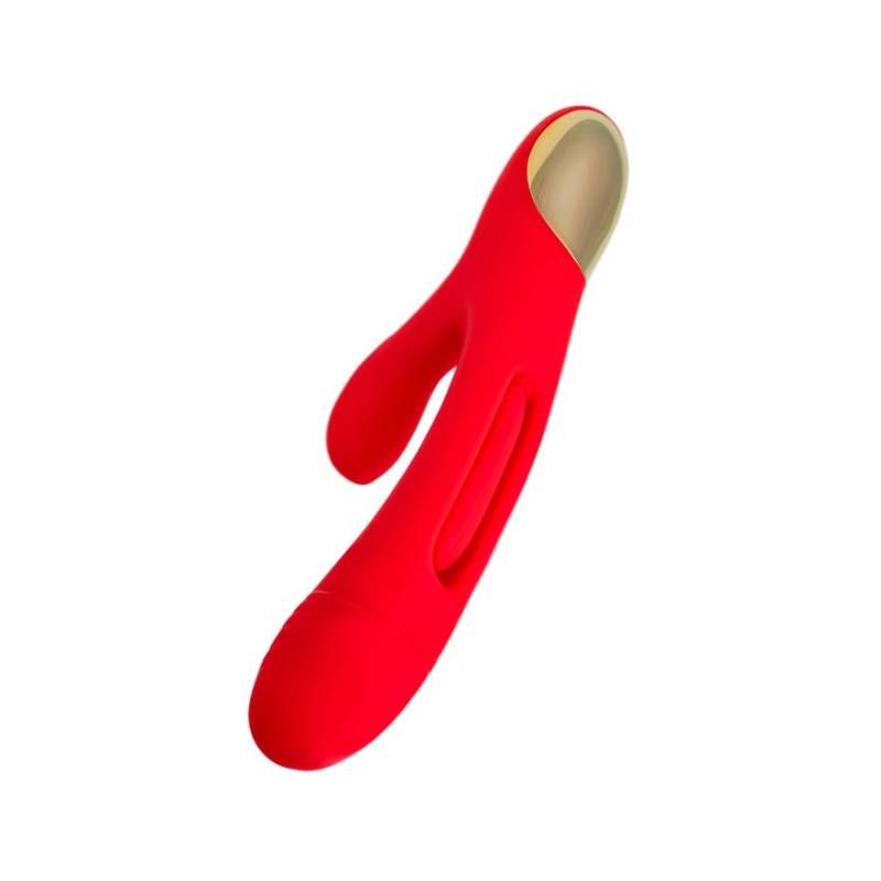 JOS Patti Moving Tongue Rabbit Vibrator in Red > Vibrators > Ladies > Rabbit - Tophatter Daily Deals