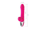 JOS To-Frolly Thrusting and Sucking Vibrator 2cm Stretch > Vibrators > Ladies > Rabbit Multi - Tophatter Daily Deals