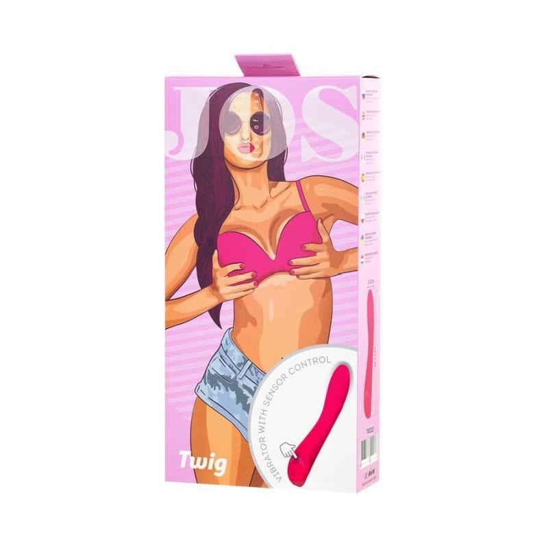 JOS Twig Slimline Vibrator 20.5 cm G-Spot Silicone Toy > Sex Toys For Ladies > G-Spot Vibrators - Tophatter Daily Deals