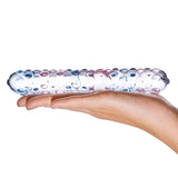 Purple Rose Nubby Glass Dildo 7 Inch Spiraled Pleasure Toy > Glass > Dildos - Tophatter Daily Deals