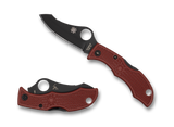 Spyderco Jester - St. Nick's Exclusive - Black Hardware - Red FRN - CPM-4V - JRDBKP Knives - Tophatter Daily Deals