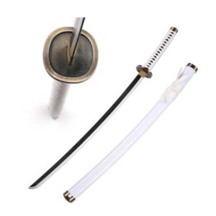 Roronoa Zoro's "Meitou; Wado Ichimonji" Katana (Wood) Anime Sword - Tophatter Daily Deals