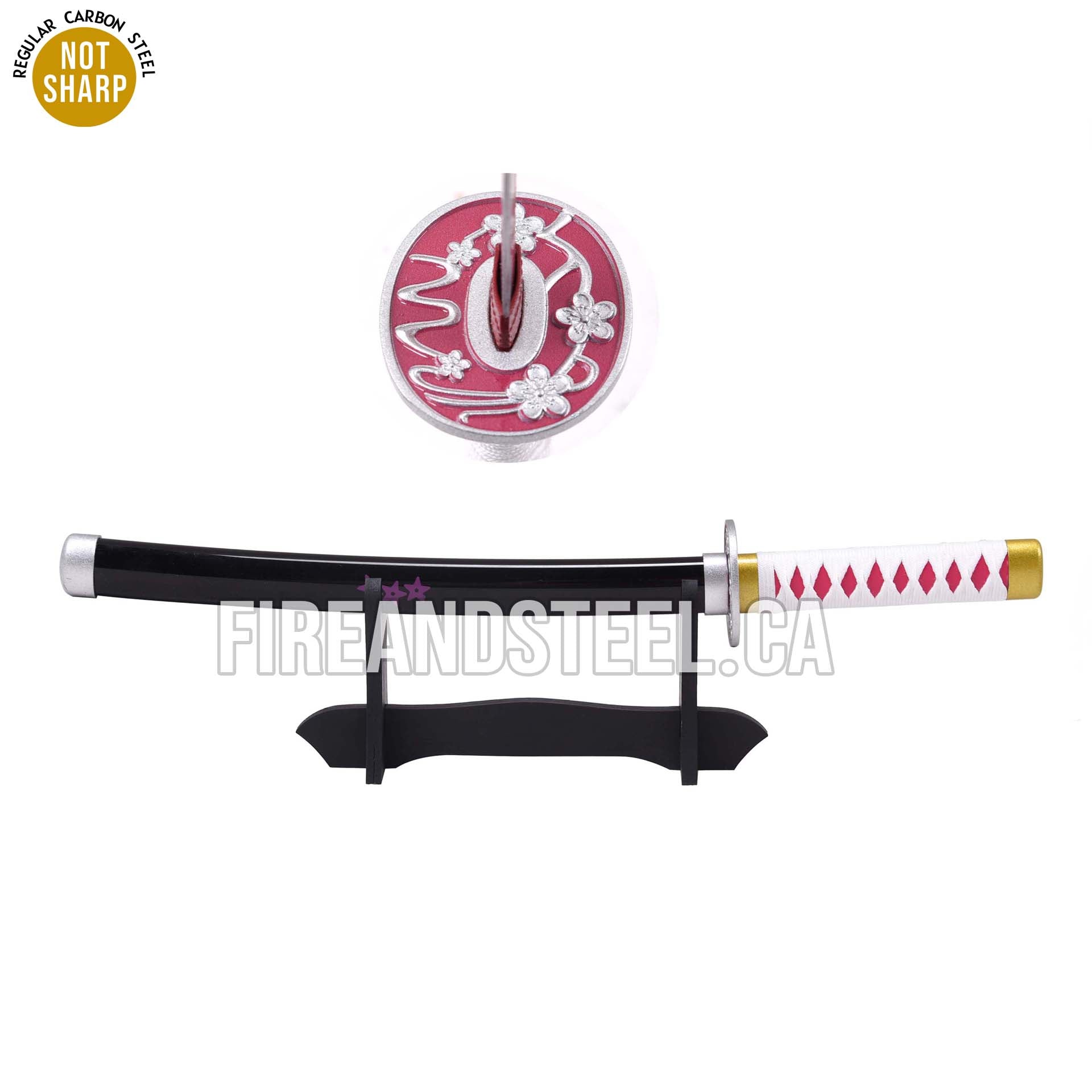 Kanao Tsuyuri's Light Pink Nichirin Miniature Katana Anime Sword - Tophatter Daily Deals