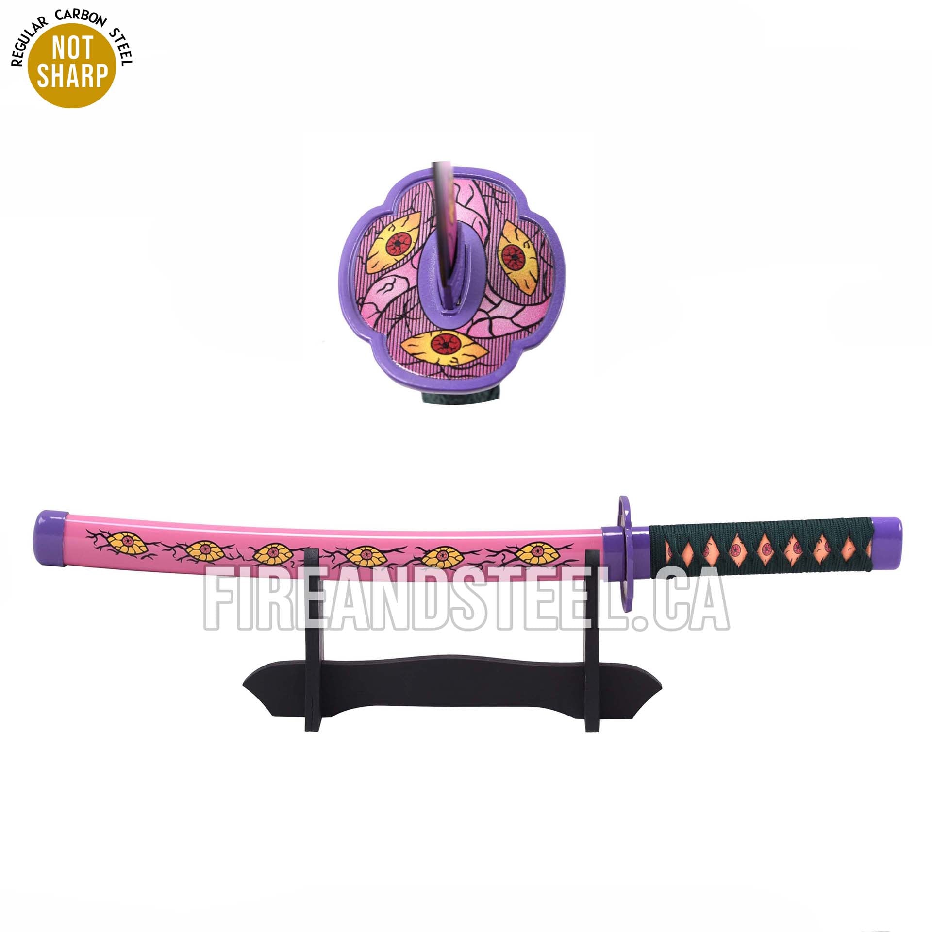 Kokushibo's "Kyokokukamusari" Flesh Miniature Katana Anime Sword - Tophatter Daily Deals