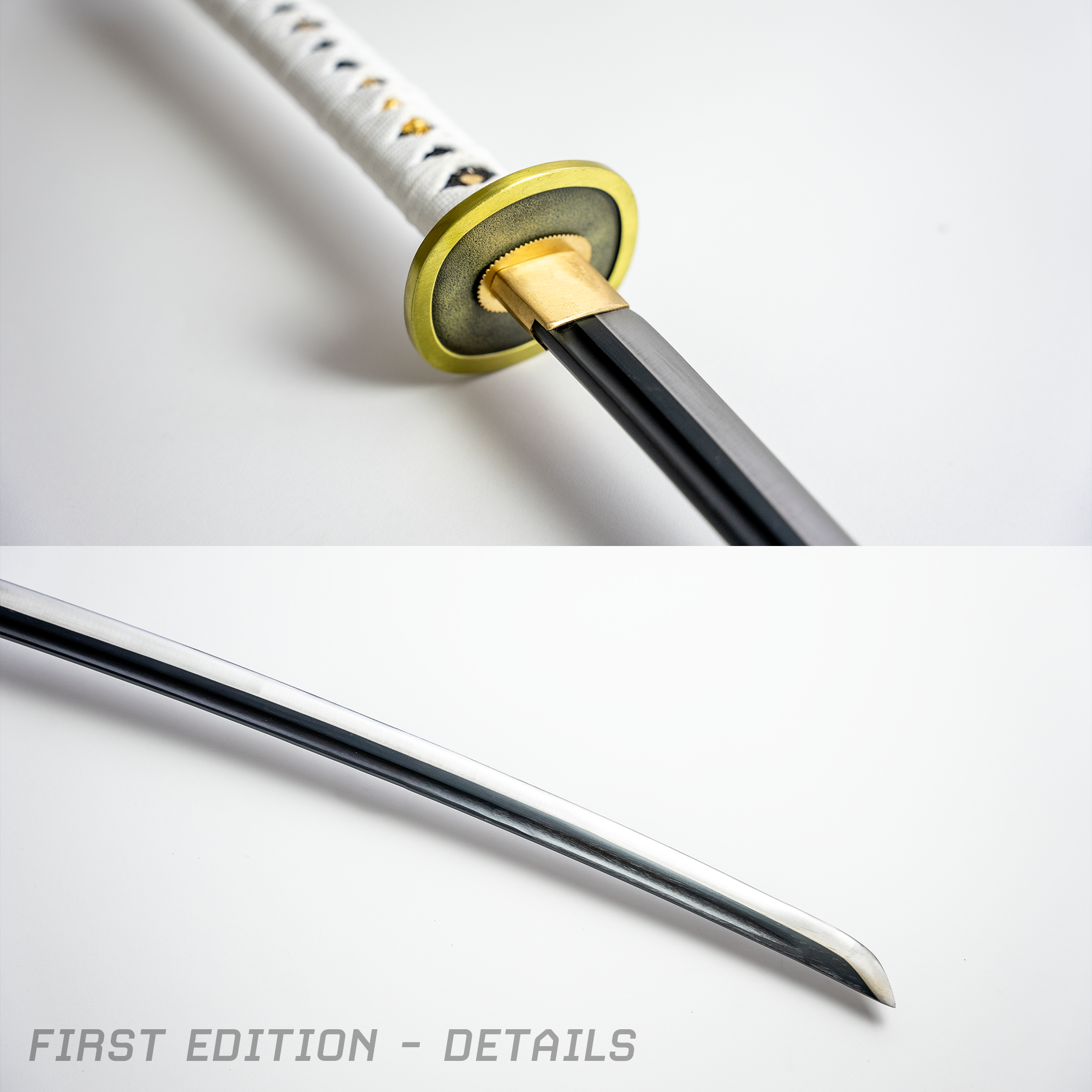 Roronoa Zoro's "Meitou; Wado Ichimonji" Katana (Battle Ready) Anime Sword - Tophatter Daily Deals