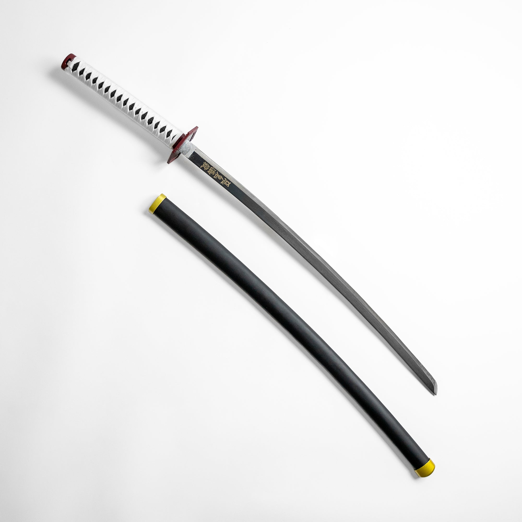 Giyu Tomioka's Blue Nichirin Katana Anime Sword - Tophatter Daily Deals