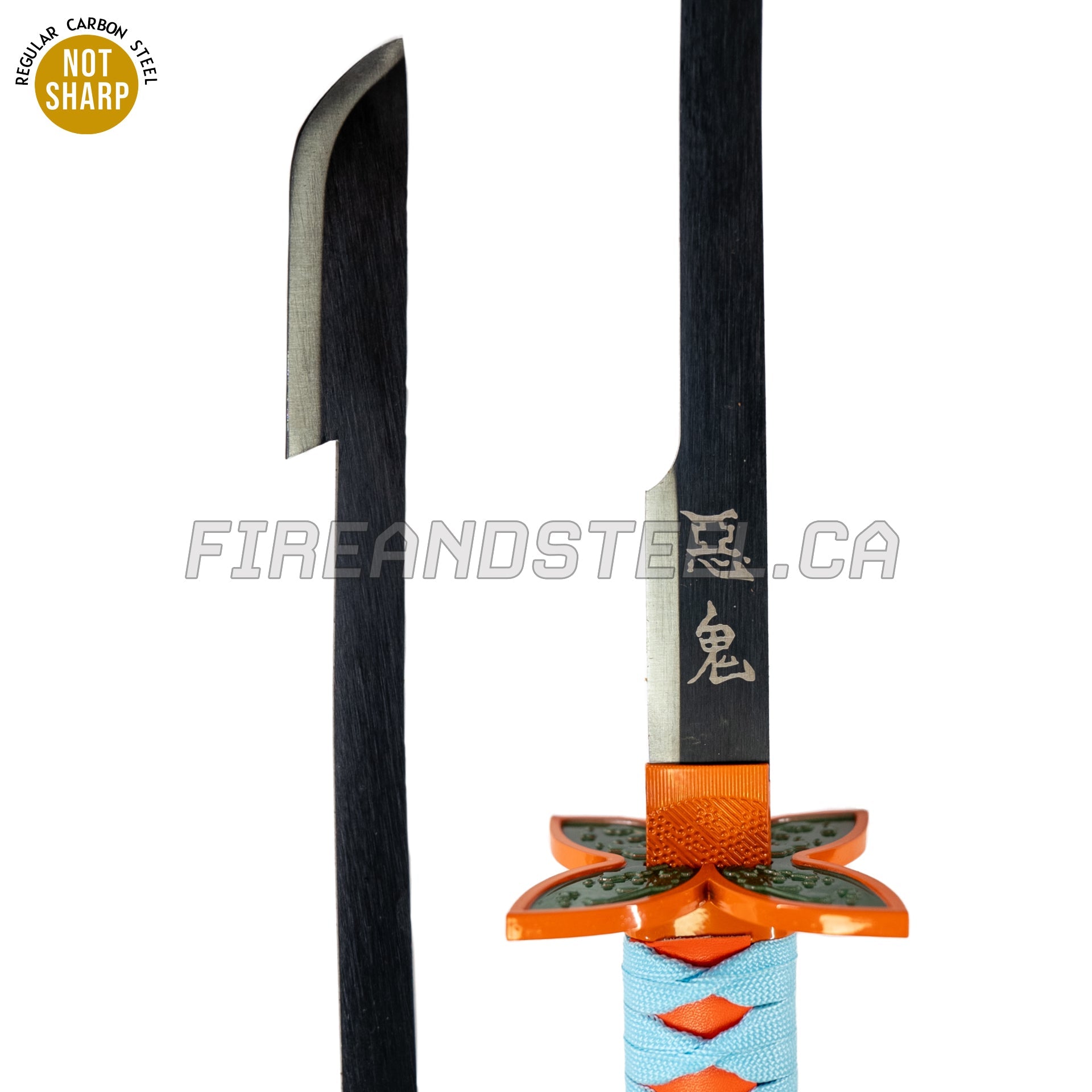 Shinobu Kocho's Lavender-Blue Nichirin Katana Anime Sword - Tophatter Daily Deals