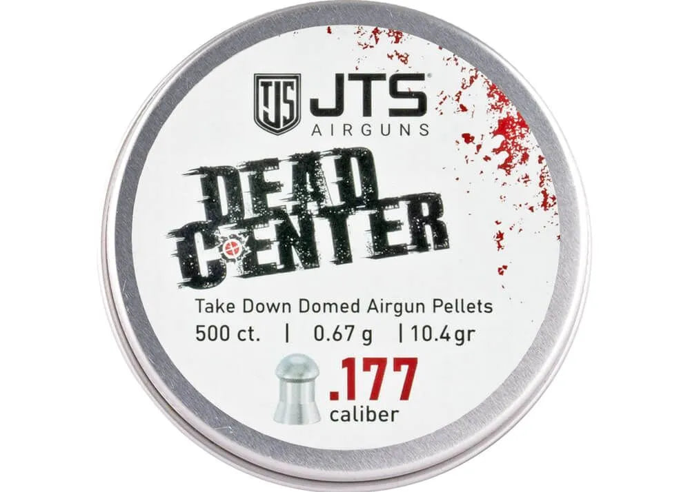 JTS DEAD CENTRE .177 10.4GR PELLETS - 500'S - Tophatter's Army Deals BULLETS - Tophatter Daily Deals