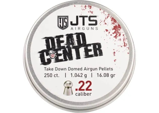 JTS DEAD CENTRE .22 CAL 16.08GR - 250'S - Tophatter's Army Deals BULLETS - Tophatter Daily Deals
