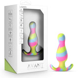Avant Kaleido (Lime) – Ultrasilk Smooth Silicone Curved Vibrator > Anal Range > Vibrating Butt Plugs - Tophatter Daily Deals