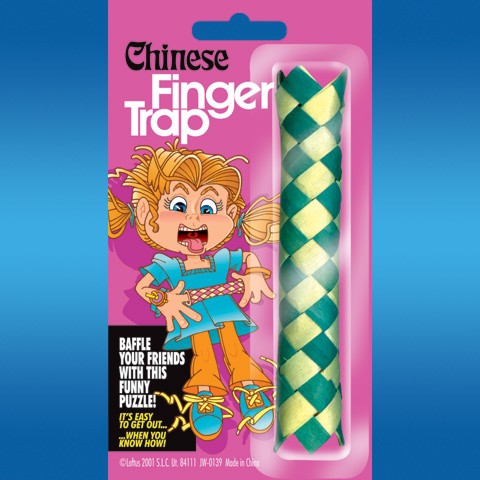 CHINESE FINGER TRAP - Tophatter Daily Deals