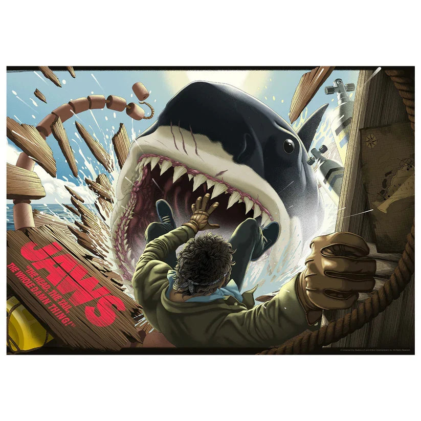 Jaws Limited Edition Art Print Art Print - Tophatter Daily Deals