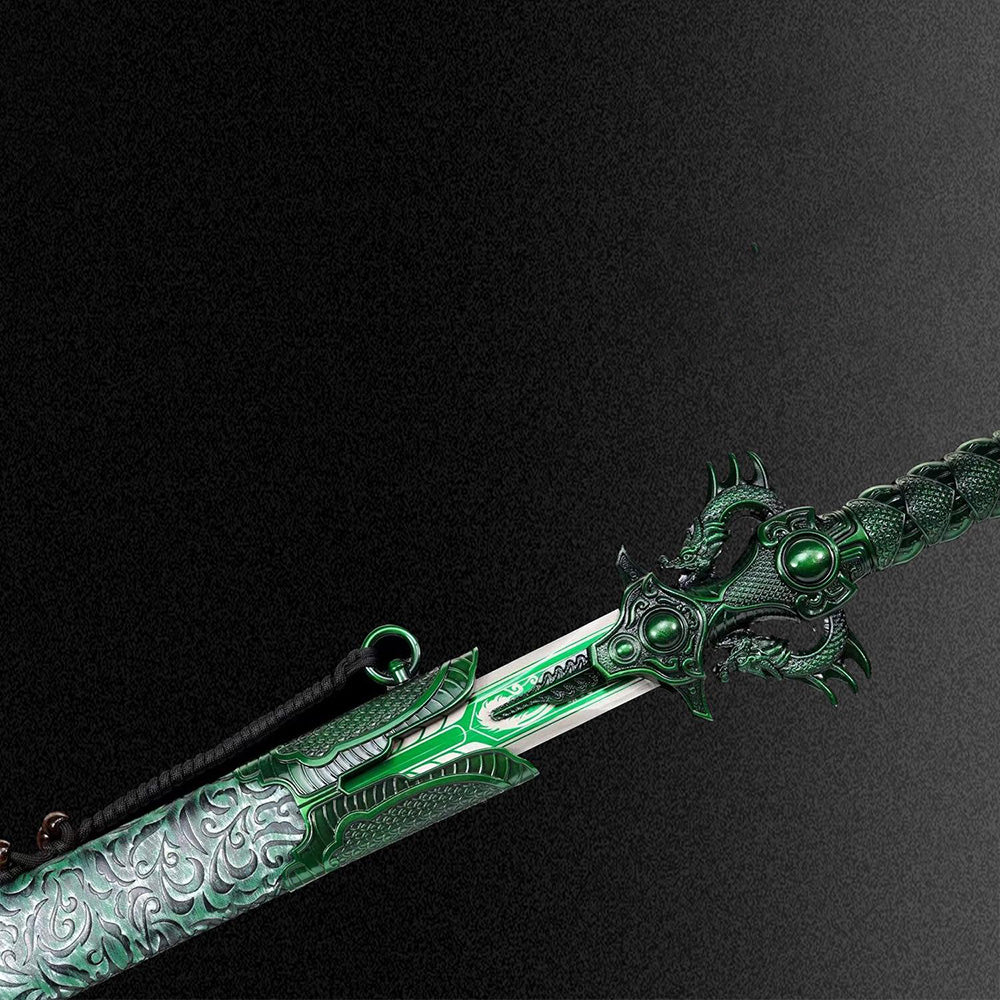 Jade Serpent - Tactical Longsword - Tophatter Daily Deals