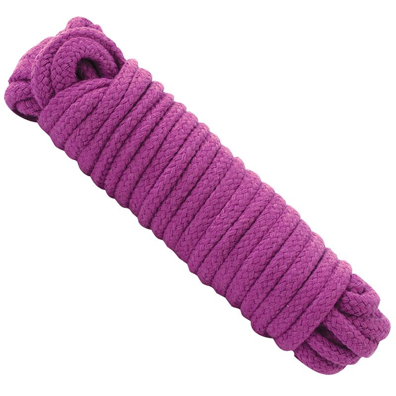 Japanese Style Bondage Rope (Purple) – 32-Foot Soft Cotton Bondage Rope > Bondage Gear > Rope - Tophatter Daily Deals