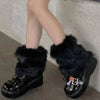 Japanese White Faux Fur Leg Warmers Boot Covers Y2K - Tophatter Daily Deals