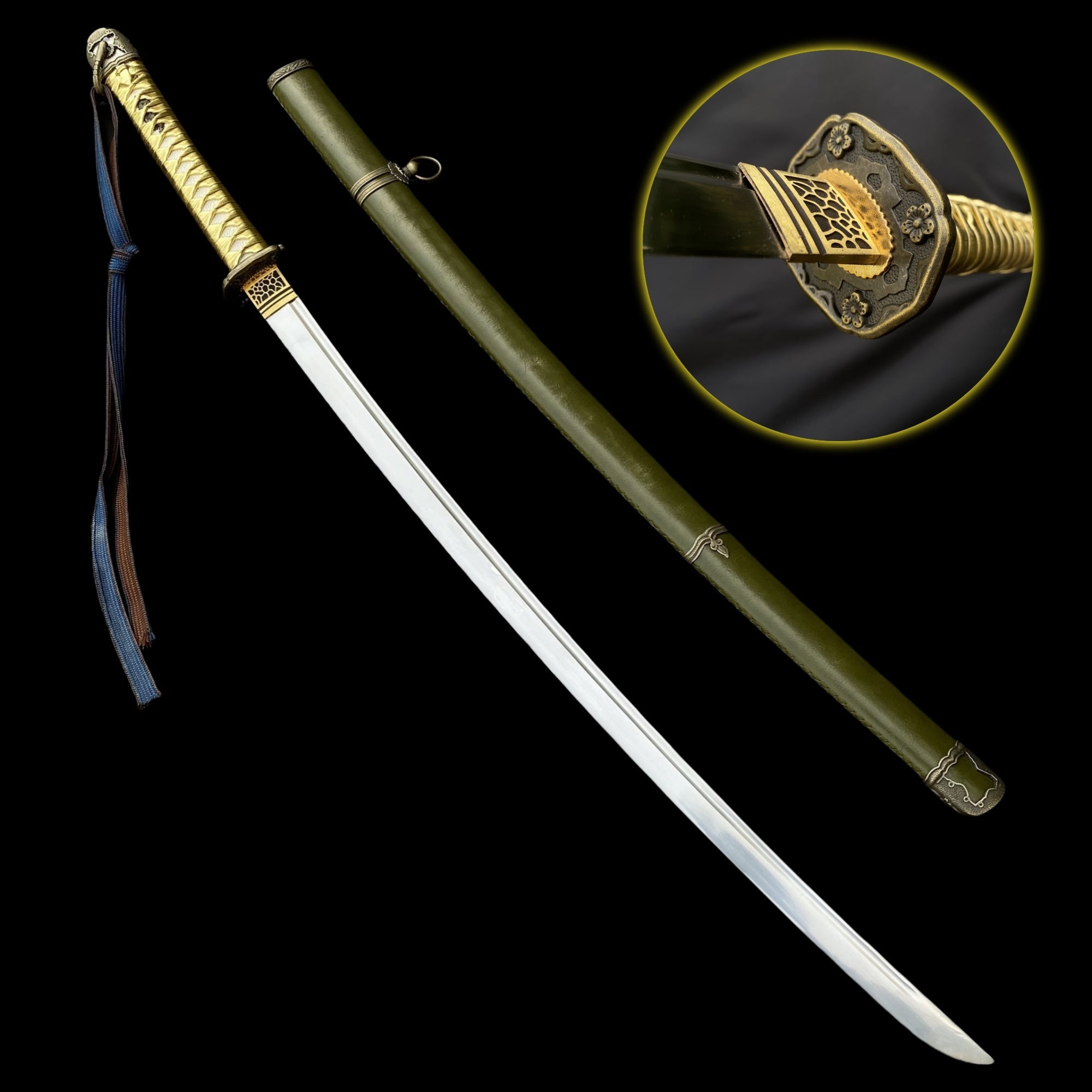 Collective Type 98 Saber Katana Great War 2 Japanese Officer Samurai Sword - Tophatter Daily Deals