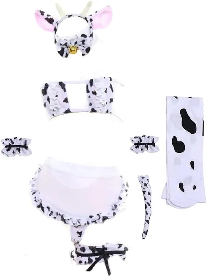 Jasmygirls Sexy Maid Cosplay | Kawaii Anime Bikini Set Mini Leopard - Tophatter Daily Deals