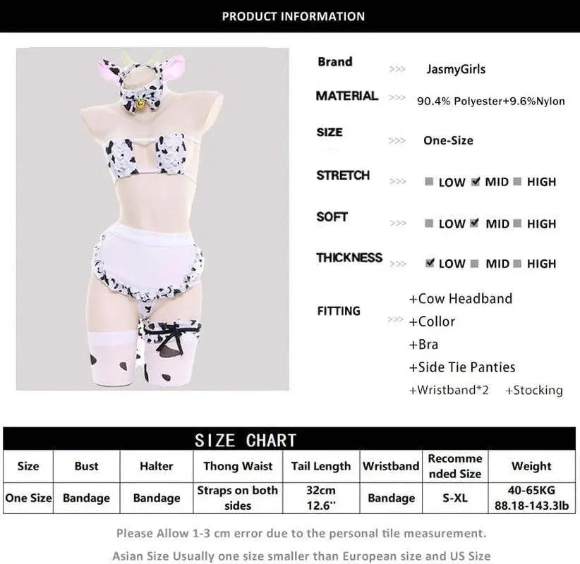 Jasmygirls Sexy Maid Cosplay | Kawaii Anime Bikini Set Mini Leopard - Tophatter Daily Deals