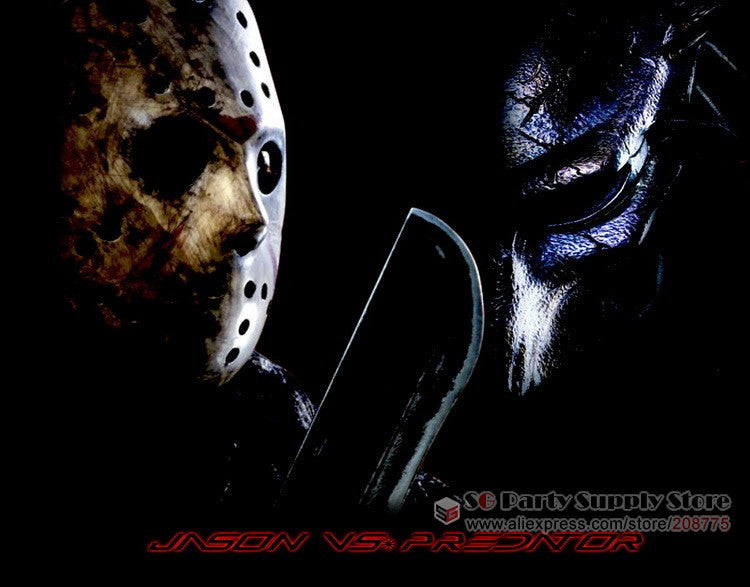Jason vs Freddy Hockey Mask Horror Cosplay Costume Halloween Killer Face Mask - Tophatter Daily Deals