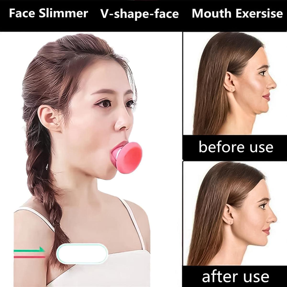 Jawline Exercise Tool - Face Slimming V Shape Anti Wrinkle Tool Personal Care - Tophatter Daily Deals