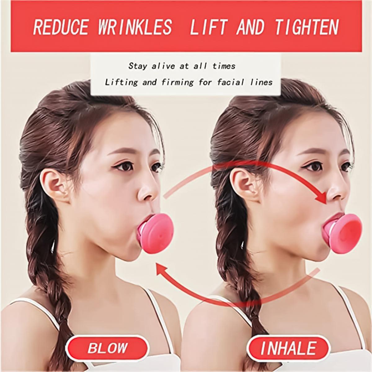 Jawline Exercise Tool - Face Slimming V Shape Anti Wrinkle Tool Personal Care - Tophatter Daily Deals