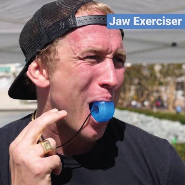 Jawline Exercise Ball - Jaw Exerciser 3 Pack with 3 Strengths Jawline Toner for Men and Women with Necklace and Storage Containers Hot Sale - Tophatter Daily Deals