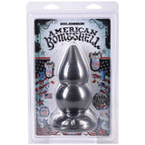 American Bombshell Double Payload – 5.5 Inch Rippled Butt Plug > Anal Range > Oversized Anal Toys - Tophatter Daily Deals
