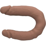 Silicone Studs Bend and Hold Dual Dong (Brown) – Premium Silicone 16 Inch Dong > Dildos > Double Dildos - Tophatter Daily Deals