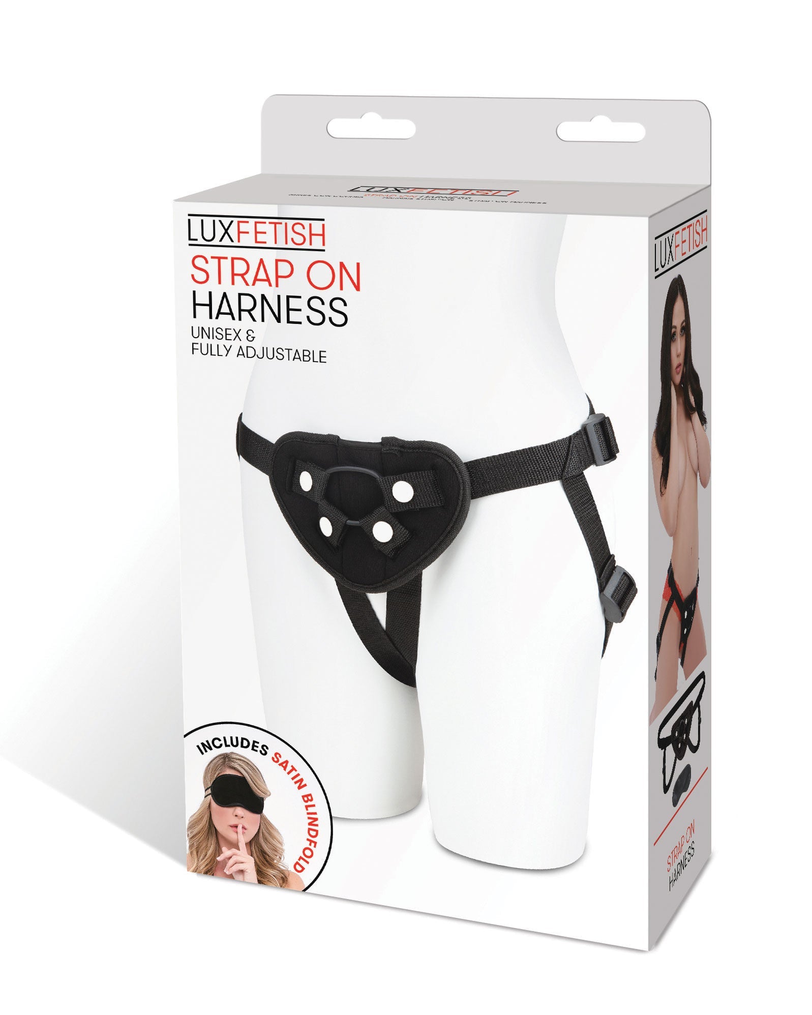 Neoprene Strap-On Harness (Black) – Adjustable Strap-On Harness > Dildos > Strap On Harnesses - Tophatter Daily Deals